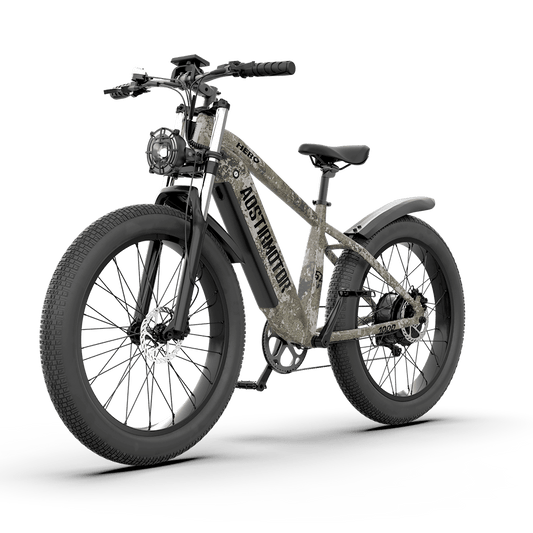 Aostirmotor bicicleta eléctrica plegable con motor de 500 W 36 V 13 AH  batería de litio extraíble, 20 4 pulgadas grasa neumático bicicleta  eléctrica
